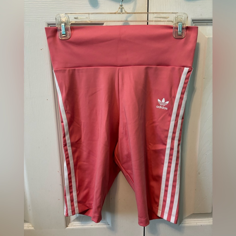 COPY - Adidas pink biker shorts